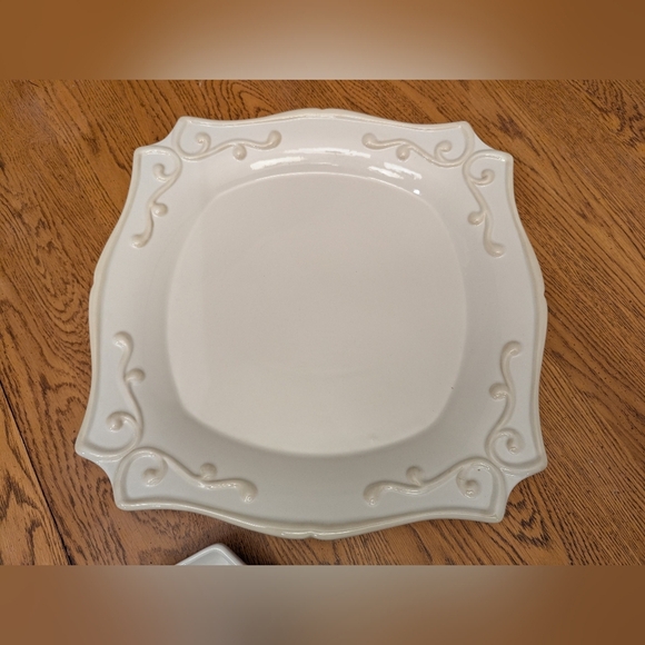 Vintage Princess House Pavilion 15" Platter Serving Set - Picture 6 of 9